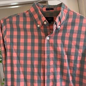 J Crew slim checked shirt